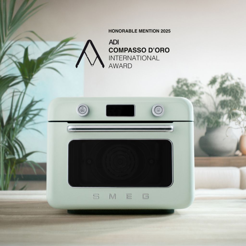 Compasso d'oro international award honourable mention for combi steam oven COF01