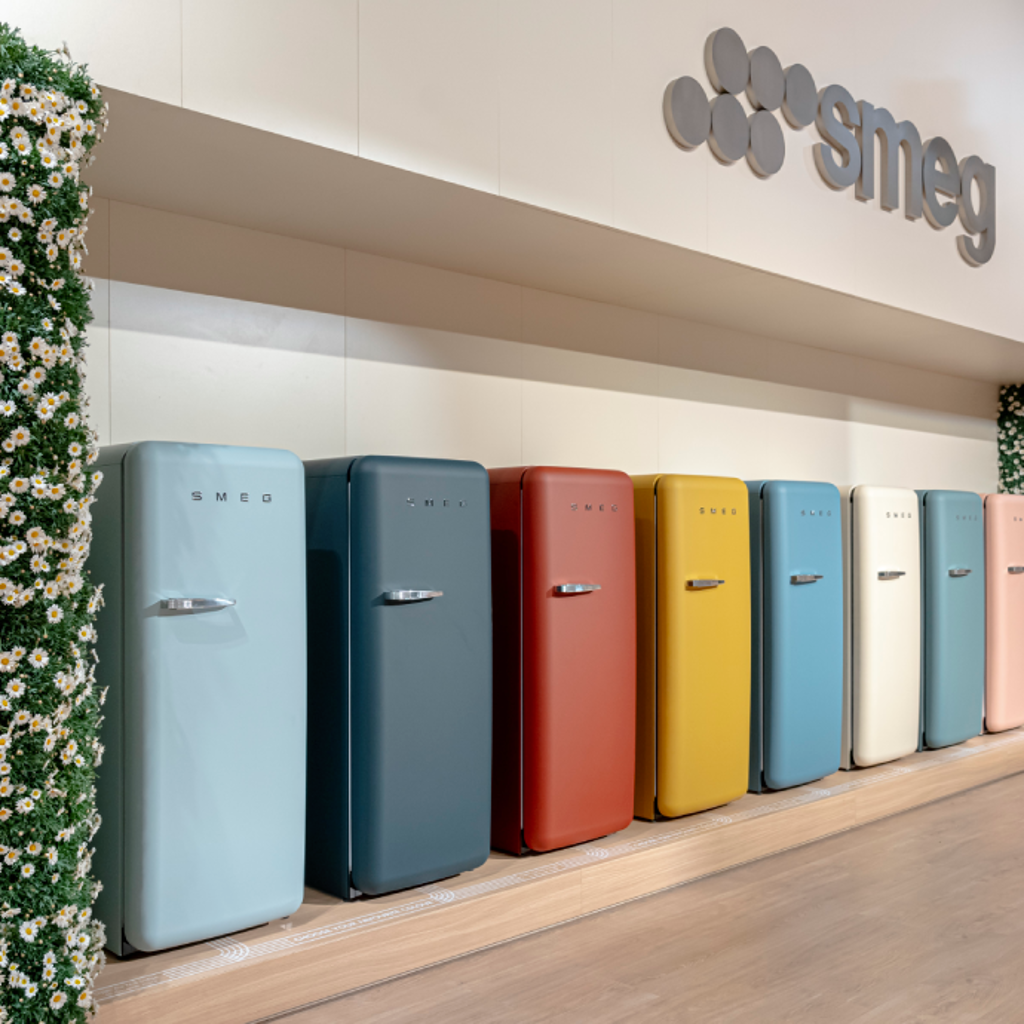 SMEG booth at Eurocucina